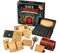 24-Day Mystery Adventure Advent Calendar Christmas Puzzle Game，D | 6 Story Themes, Escape Room Style, Family & Teens, Daily Discovery, Countdown Calendar