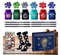 | 24 Days Countdown Calendar | Socks Dice Stickers Pencils Bags Surprises for Home School Family Activity Daily