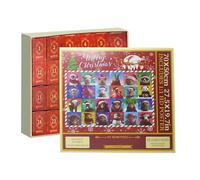 24 Days Educational Puzzle Toy - Fine Motor Dexterity Training Solution, Animal advent calendars 1000 Pieces, Zero-Puzzle-Dust Technology + Numbered Boxes, Robust | for Family Game Night