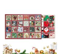 24 Days Of Christmas Calendar With Cute Pattern Socks, Funny Sock Advent Calendars 2025, Christmas 24 Pairs Socks Advent Calendars For Women Men Teens Winter Holiday Indoor