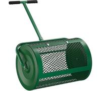 24 Durable Peat Moss Spreader for Lawn and Garden Care, Lightweight Manure Spreader Roller 40x60cm