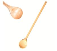 24" Extra Long Wooden Spoon - Heavy Duty Cajun Cooking Stock Pot Spoon for Stirring and Mixing, Home Brewing Stock Pots Cajun Crawfish, Seafood and Crab Pot Boil Accessories