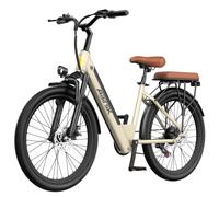 24" Fat TireElectric Bike for Adults, 80Nm Torque, 250W Motor 25MPH E-Bike, 36V 13Ah 624Wh Removable Battery, 40-60KM Range, Shimano 7-Speed, NFC Unlock, Electric Bicycle with Rear Rack & Mudguards