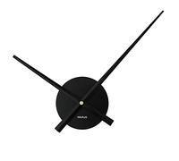 WALPLUS 24" FlexiClock Black Without Number Metal Wall Clock Modern 3D Home Decoration Minimalist Design Bedroom Decor Stylish Living Room Trendy Kitchen Accessories Large Quartz Clocks