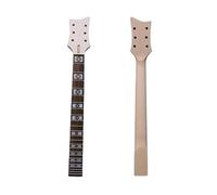 24 Fret Electric Guitar Neck 24.75 Inch Maple Necks Rosewood Fretboard Unfinished Nice Inlay For DIY Guitar Amateur