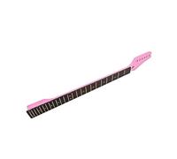 24 Fret Electric Guitar Neck With Dots Inlays Pink Burst Crack Guitar Neck Rosewoods Fingerboard Guitar Accessory