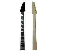24 Frets Black Headstock Maple Electric Guitar Neck Rosewood Fingerboard Glossy Paint Accessories Parts
