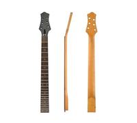 24 Frets Electric Guitar Neck With Dots Inlay Unfinished Guitar Neck Rosewood Fingerboard DIY Guitar Repair Accessory