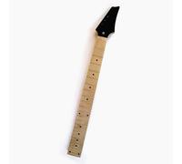 24 Frets Inlay Dots Maple 6 Strings Electric Guitar Neck Fingerboard Black Head Musical Instruments Accessorie Parts