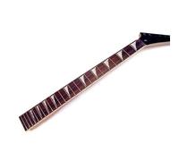 24 Frets Maple Electric Guitar Neck Double Lightning Rosewood Fingerboard Accessories Musical Instruments Parts(Green)