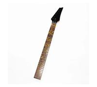 24 Frets Maple Electric Guitar Neck Rosewood Fingerboard Inlay Yellow Guitar Accessories Parts