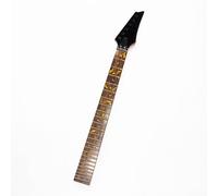 24 Frets Maple Electric Guitar Neck Rosewood Fingerboard Inlay Yellow Guitar Accessories Parts