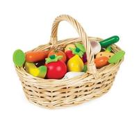 24 Fruits & Vegetables In A Basket - Brand New & Sealed