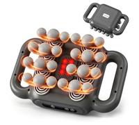 24 Head Massage Gun for Deep Tissue Massager with 9 Modes + 9 Speeds + Red Light, Neck Massager Muscle Massage Electric Massager Quiet for Legs Waist Back Full Body