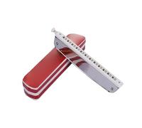 24 Hole C Chromatic Harmonica A Beginner's Instrument Adult Harmonica