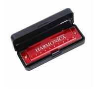 24 Hole Harmonica Professional Harp In The Key Of C Suitable For Music Beginners(2)