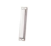 24 Hole Polyphonic Harmonica For Practice And Playing In The Key Of A And Other Tones harmonica Professional Instrument(DKey)