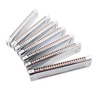 24 Hole Tremolo Harmonica Armonica Mouth Instrumento Musical 24 Hole Tremolo Harmonica Beginner Harmonica(BD)