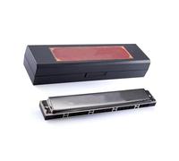 24 Hole Wind Instrument Harmonica For Beginners In The Key Of G For Professional Playing Practice harmonica Professional Instrument(Key of B)