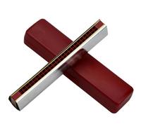24 Holes Echo Harmonica Tremolo Harp Copper Plate Resin Comb Harmonika harmonica Beginners