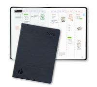 24 Hour 2026 Dated Diary - A5 Week to View Planner - Includes Monthly Views - Annual Calendar with 24 Hour View and Japanese Design, Notes and Hardcover - A5