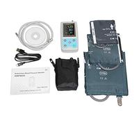 24-Hour Ambulatory Blood Pressure Monitor | Medical Grade Holter with PC Software | Includes 3 Cuffs for Child, Adult & Large Adult