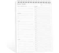24 Hour Daily Planner with To Do List for Work & Personal Life,105 Days for Productivity Planner, No Bleed Everyday Planner, Daily Schedule, 6.5 x 9.8