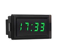 24-Hour DC4.5-30V Car Electronic Clock LED Digital Display for All Vehicles Red, Blue (Green)