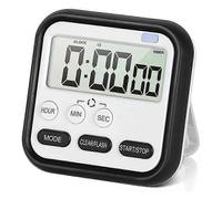 24 Hour Digital Visual Timer, Magnetic Clock, Stopwatch, Countdown and Count Up Timer with Large LCD Display and Big Digits