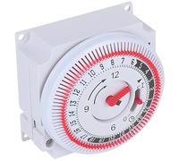 24 Hour Energy Saving Switch -Immersion Heater Timers Switch, Central Heating Timer, Timer Light Switchs, Energy Saving Control, Easy Installation, 16a Indoor In-Wall For Home, Home Appliance, Pumps