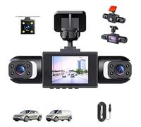 24 Hour Full View Car Dashcam System,Full View Car Dashcam System Upgraded,1080P Mini HD Night Vision Dash Cam,360° 4 Channel Dash for Front/Rear/Left/Right (Standard)