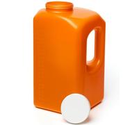 24-Hour Urine Collection Bottles with Easy-Grip Handle - Large Graduated Container for Overnight Collection with Wide Opening and Screw On Cover (1)