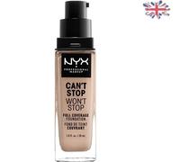 24-Hour Waterproof Liquid Foundation in Porcelain - Full Coverage, , Matte