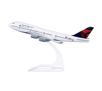 24-Hours Delta Boeing 747 Plane Model Alloy Metal Airplane Models Die-cast 1:400