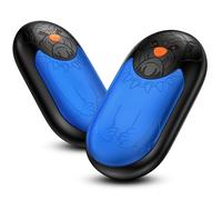 24 Hr Heating Hand Warmer Rechargeable 2 Pack | 6000mAh Electric Hand Warmers with 3 Heating Modes, USB Reusable Portable Pocket for Women Men Camping Hunting Golf(Blue)