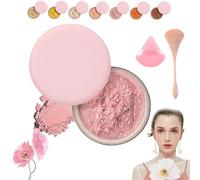 24-HR Shine Control Setting Powder, Ultimate Blurring Setting Powder, Pink Blurring SettingPowder, Long-wearing, Matte Finish, All Skin Tones (01#)