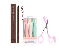 24 HR Waterproof Eyeliner Duo Sharpenable Eye Pencil, Plum Waterproof Eyeliner Duo Sharpenable Eye Pencil (04-Plum)