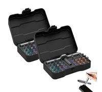 24-in-1 Magnetic Ratchet Screwdriver Set, Multi-Purpose DIY Tool Set for Furniture & Computer Repair, 2 Sets