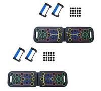 24-in-1 Portable Push Up Board, Foldable Push Up Stand for Fitness Training with Handles, Foldable Pushups, Strength Training Equipment for Men and Women, Fat Burning (2)