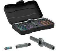 24 in 1 Ratchet Screwdriver Set, Magnetic Precision Bits with Detachable Handle & Case, Multi-Function Repair Tool with Reversible High Torque Drive Handle for DIY, Electronics, Auto & Home Repair
