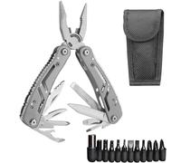 24-in-1 Stainless Steel Multi Tool Pliers, Versatile Multitool for Men | Ideal Gifts for Dad, Him on Birthday, Christmas, Valentine's Day & Secret Santa