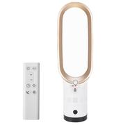 24 in Column Fan without Blade, Silent Tower Fan, 8 Speed, 90° Oscillation, LED Screen, Bladeless Air Freshener Fan, Column Fan for Home, Office (24-in-Gold Colour)