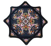 24 in Spinning Dance handkerchief, Beginner Spinning Cloth, Flow Star Spinning Cloth Sided Print Fingertip Rotating Juggling Vibrant Patterns for Party W