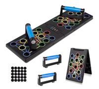 24 in1 Push Up Board, Multifunctional Foldable Portable Fitness Workout Push-up Tools Pushup Stands Exercise Board Muscle Board, Home Exercises For Men/Women