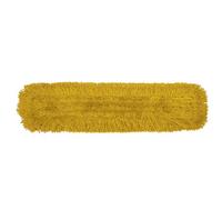 24 Inch (60Cm) Yellow Dust Beater / Dust Control Nop Acrylic Head - Replacement Sweeper Head Only - Abbey