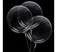 24 Inch Bobo Balloons Bubble Balloons, 25Pcs Clear Bobo Balloon, Transparent Bubble Balloon for DIY, Baby Shower, Wedding, Anniversary, Festival & Romantic Decoration