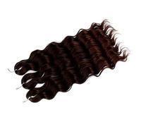 24 Inch Curly Braiding Hair,3Pcs Ocean Wave Crochet Long Synthetic Loose Deep Wavy Twist Hairs for Boho Braids(T10-14)