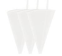 24 Inch Extra Large Piping Bags, 3-Pack Cloth Reusable Pastry Bags, Plastic Coated Icing Bags Cake Cupcake Decorating Bags Baking Dessert Frosting Piping Bag