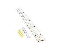 24 Inch Flush Mount Bracket, Interlocking Bracket Heavy Duty French Cleat Picture Frame Hanger Wall Mount Floating Hanging Z Clip for Gallery Large Picture Heavy Mirror Headboard Fly Curtain