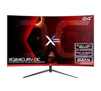 = 24 Inch Gaming Monitor • Curved R1500 • 1080p • 200Hz • 1ms • VA • G-Sync/FreeSync • HDMI, Display Port • Tilt Adjust • VESA (XG24CURV-OC | Black)